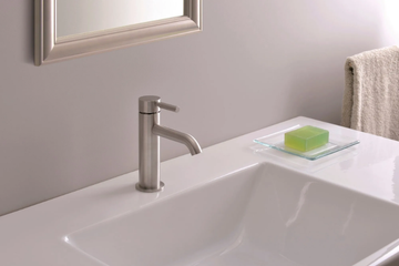 PIX CRIPX220 - Countertop single handle stainless steel washbasin mixer by CRISTINA Rubinetterie - view 3